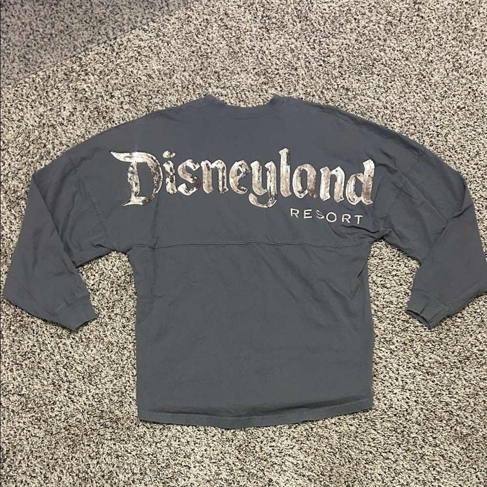 Disneyland Resort Women's Charcoal Gray Graphic Sweatshirt